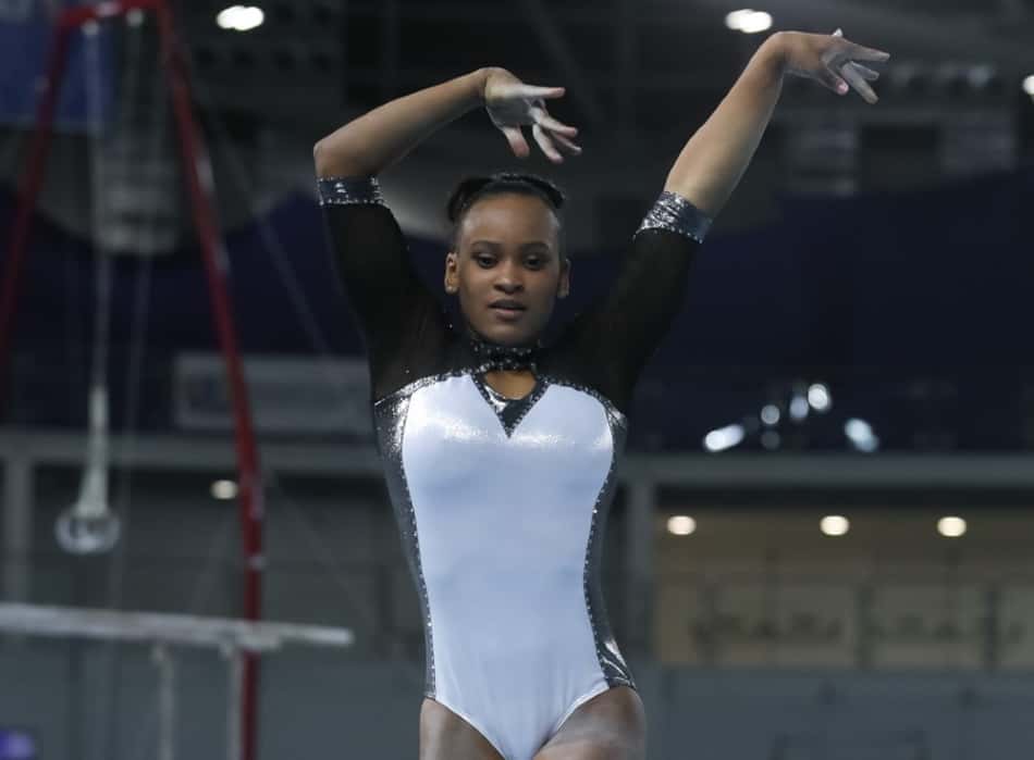 Recuperada, Rebeca Andrade sonha com uma vaga nos Jogos Olímpicos