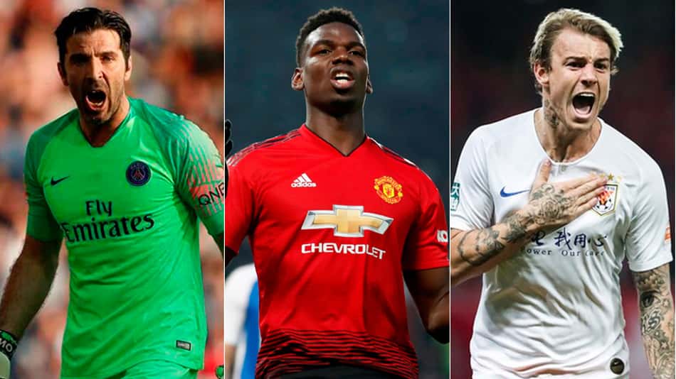 Buffon, Pogba, brasileiros e técnicos… veja o vaivém europeu