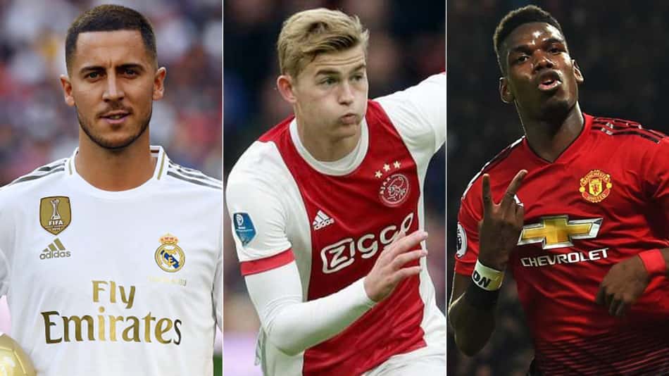 Hazard, De Ligt, Pogba… o que rolou no vaivém europeu desta quinta