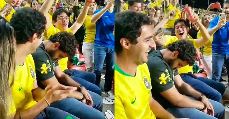 VÍDEO: Torcedor dorme no Morumbi, é zoado no estádio e viraliza na web