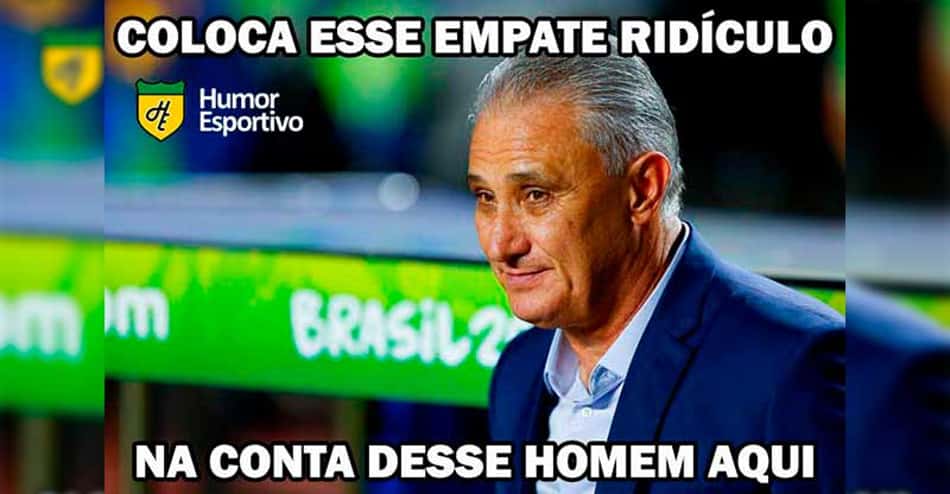 Veja os memes do empate do Brasil com a Venezuela