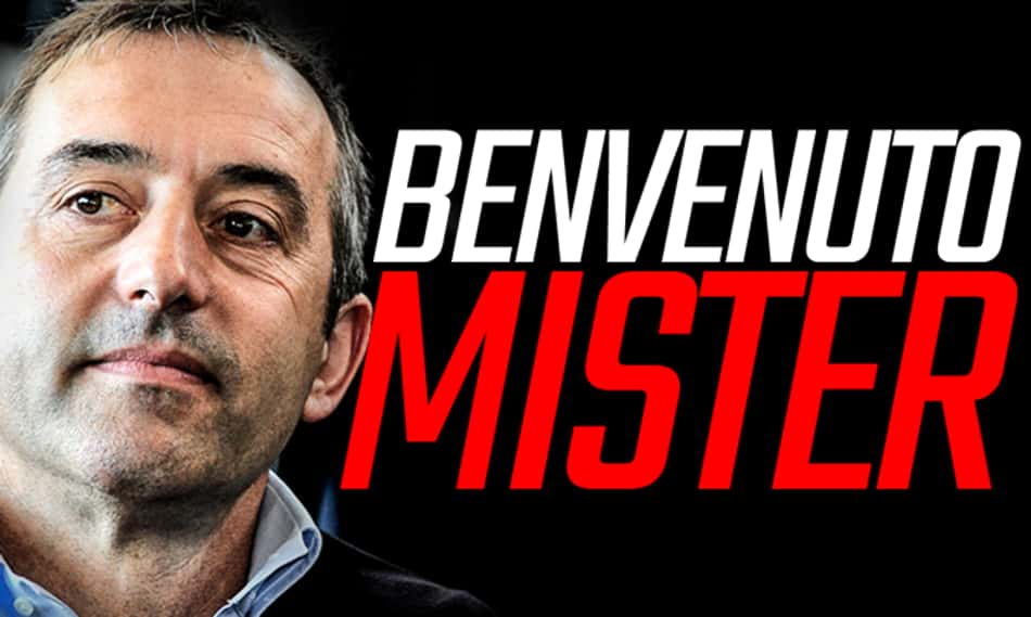 Marco Giampaolo, ex-Sampdoria, é oficializado como técnico do Milan