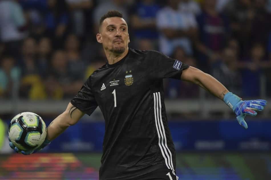 Representante de Armani diz que goleiro está feliz no River
