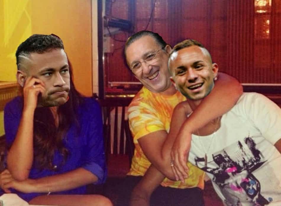 Novo crush? Galvão Bueno 'trai' Neymar e web não perdoa