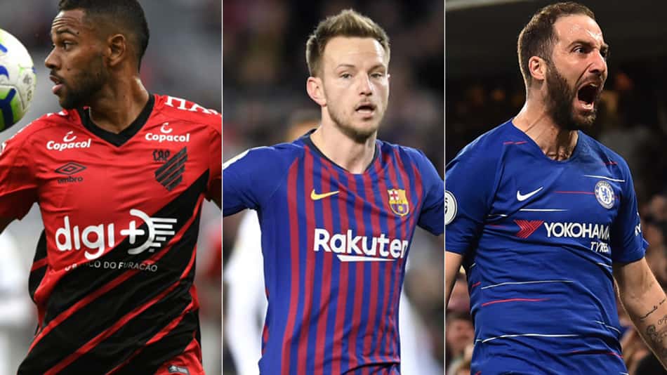 Renan Lodi, Rakitic, Higuaín… o melhor do vaivém europeu da sexta