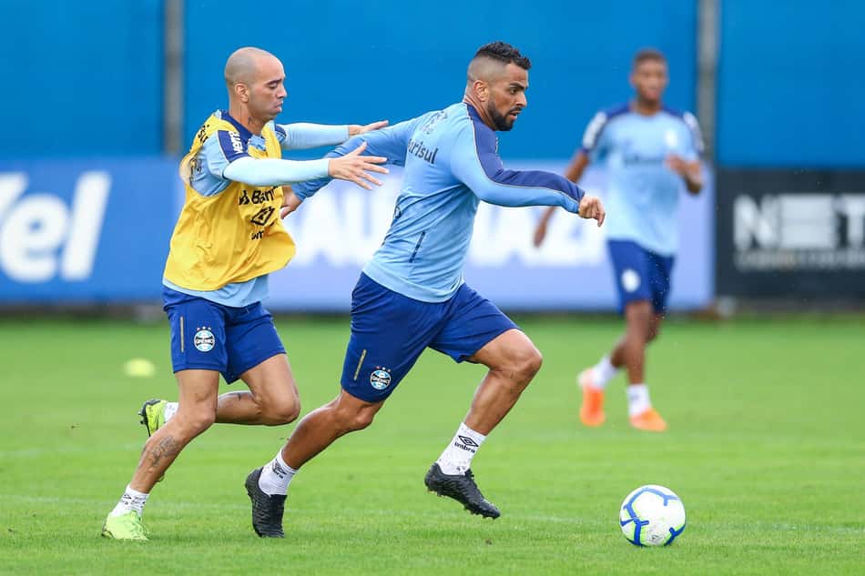 Grêmio realiza último treino no CT Luiz Carvalho antes de amistoso