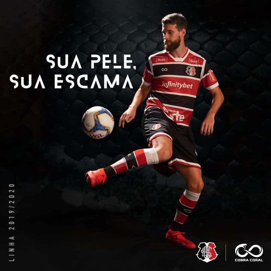 Santa Cruz lança novos uniformes 1 e 2; campanha tem mote 'Sua Pele, Sua Escama'