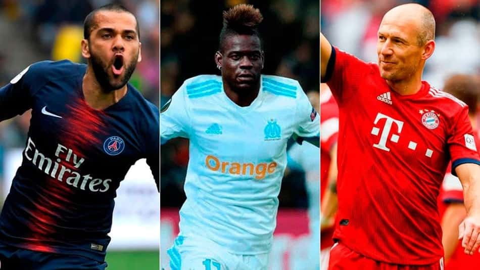 Veja os jogadores que estão sem clube no futebol europeu