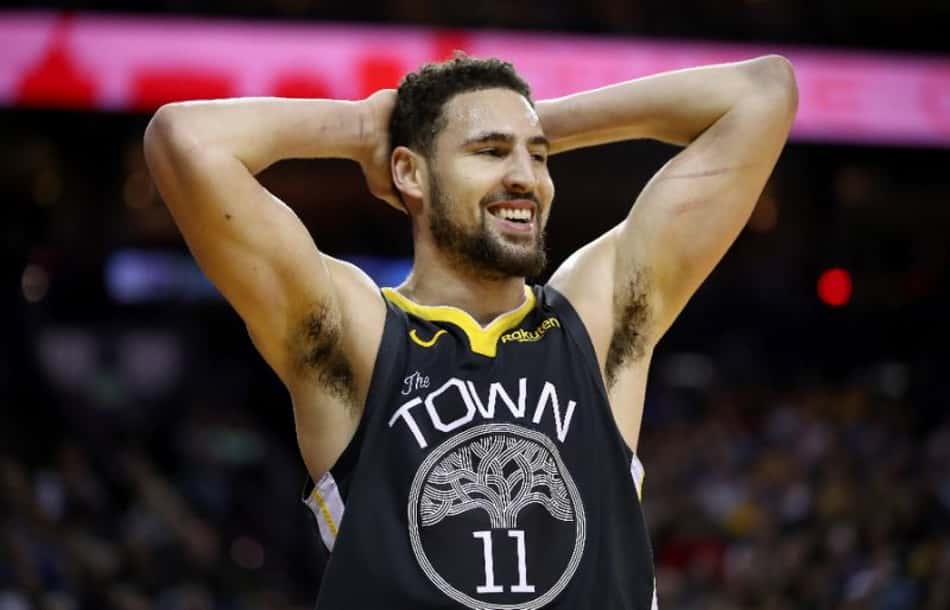 Próximo do retorno, Klay Thompson treina na G League