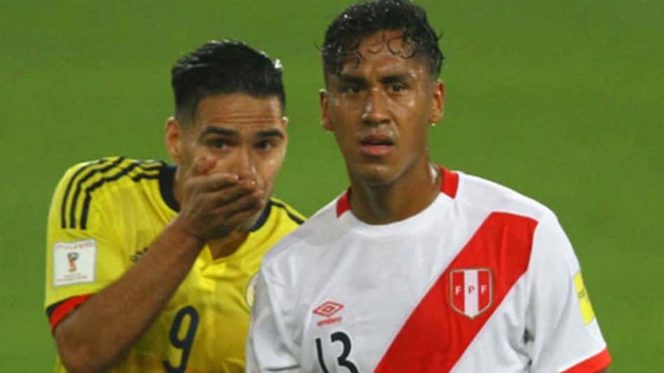 Peru 1 x 1 Colômbia, em 10/10/2017