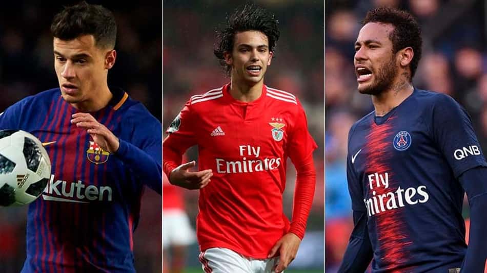 Coutinho, João Félix, Neymar… o vaivém europeu desta quarta