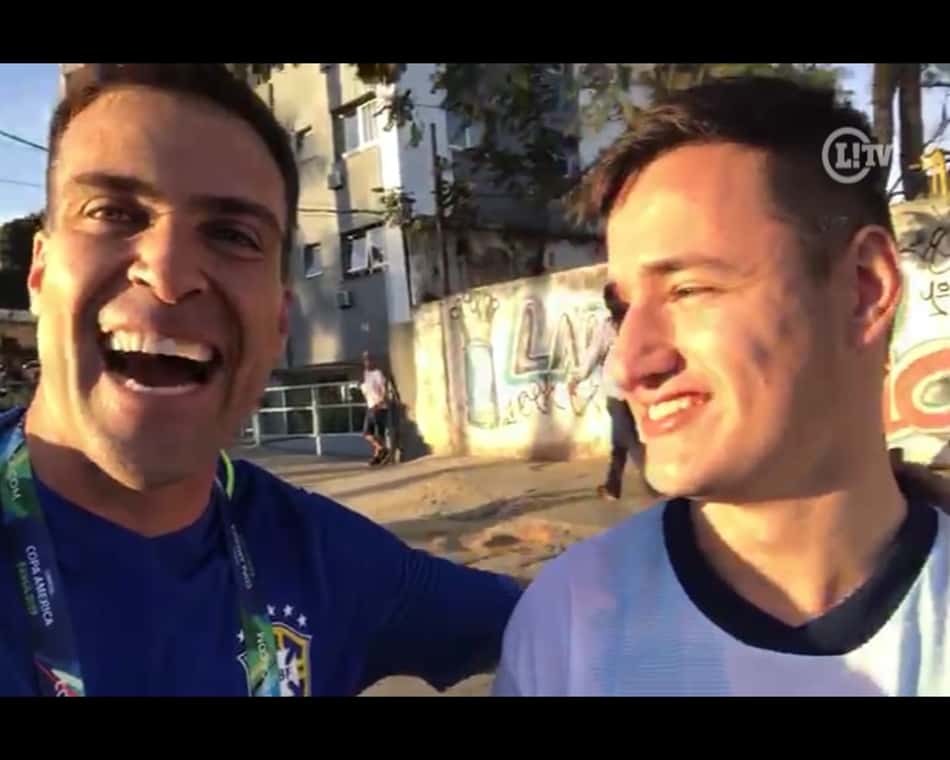 VÍDEO: Pilhado no Lance! provoca hermanos e 'profetiza' classificação do Brasil