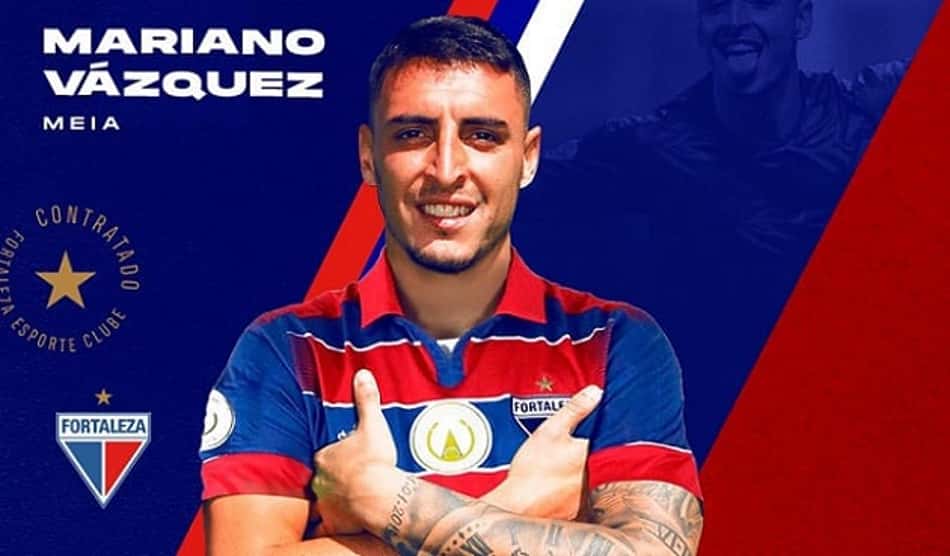 Meio-campista Mariano Vázquez é confirmado como reforço do Fortaleza