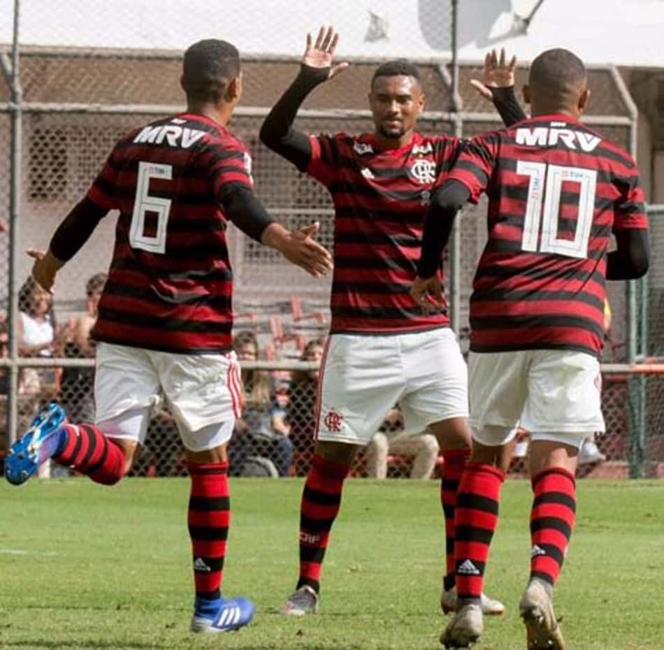 Flamengo x Fluminense sub 20