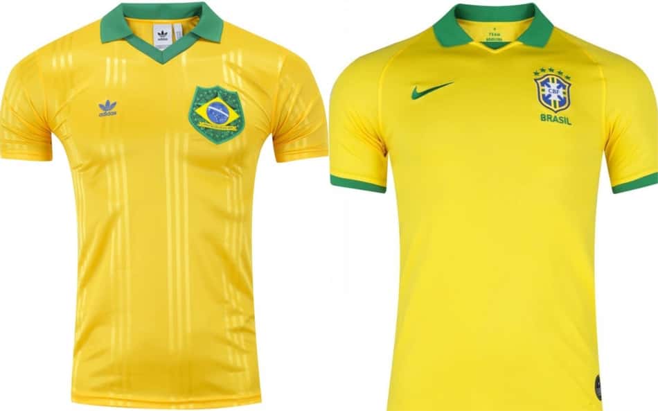 CBF recorre em processo contra a Adidas por caso 'camisas amarelas'