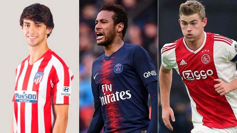 João Félix, Neymar, De Ligt… veja o vaivém europeu desta segunda