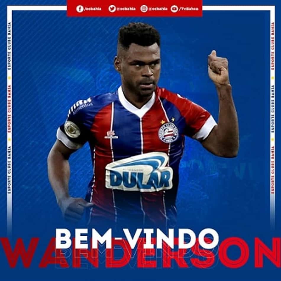 Zagueiro Wanderson, ex-Athletico-PR, é anunciado pelo Bahia