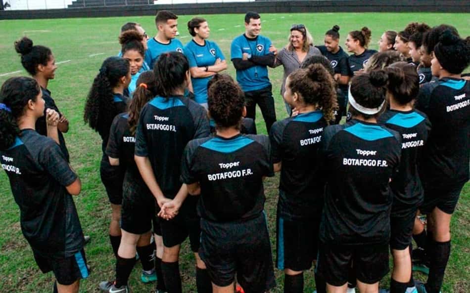 Treino Botafogo - Time Feminino