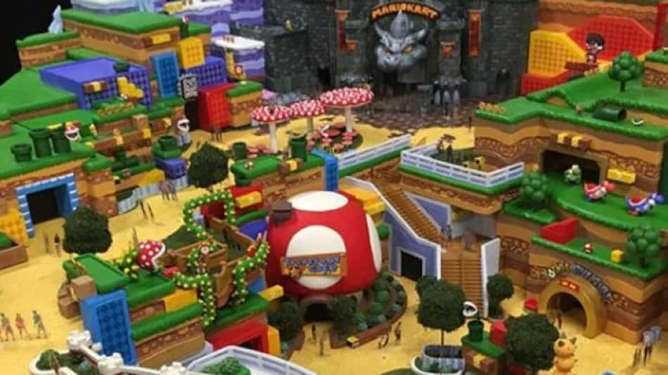 Imagens vazadas mostram atração de Mario Kart no parque da Universal