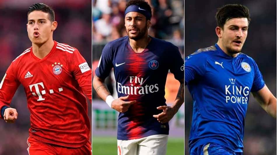 James, Neymar, Maguire… veja o vaivém europeu desta segunda