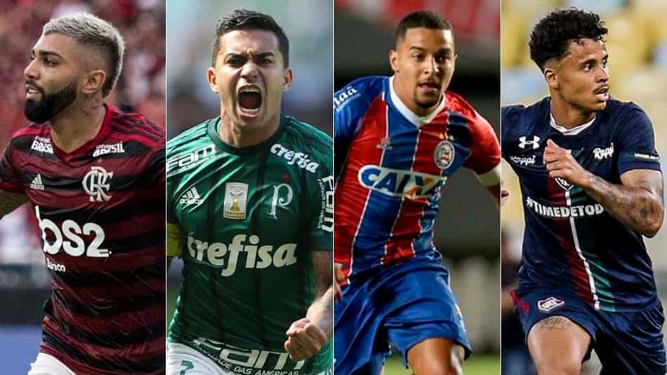 Artilheiro, garçom, ladrão de bolas… Veja as estatísticas das dez primeiras rodadas do Brasileiro