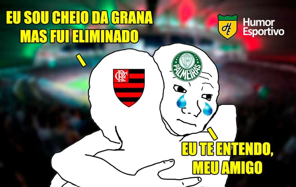 Cheiro verde? Memes ironizam Palmeiras e Flamengo após eliminações