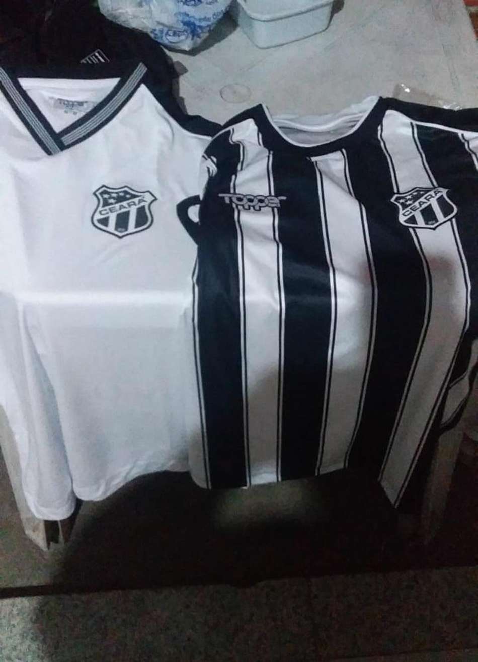 Novas camisas do Ceará vazam após roubo de um lote; duas pessoas vão presas