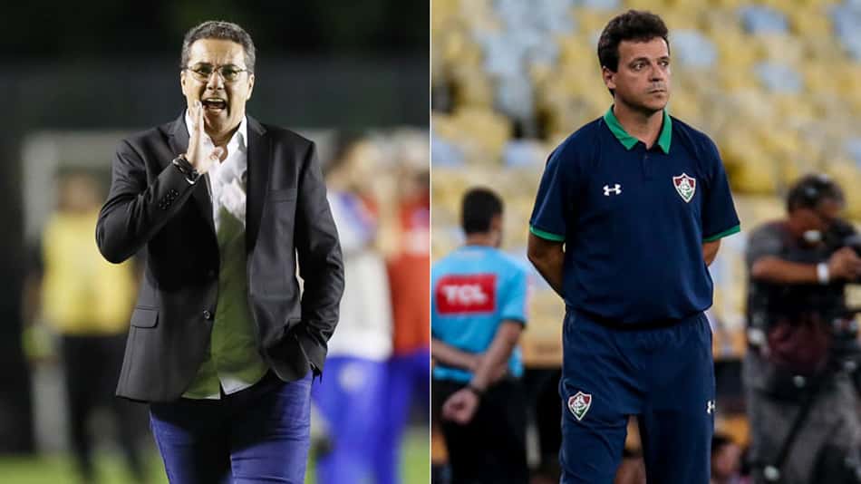 Vanderlei Luxemburgo e Fernando Diniz