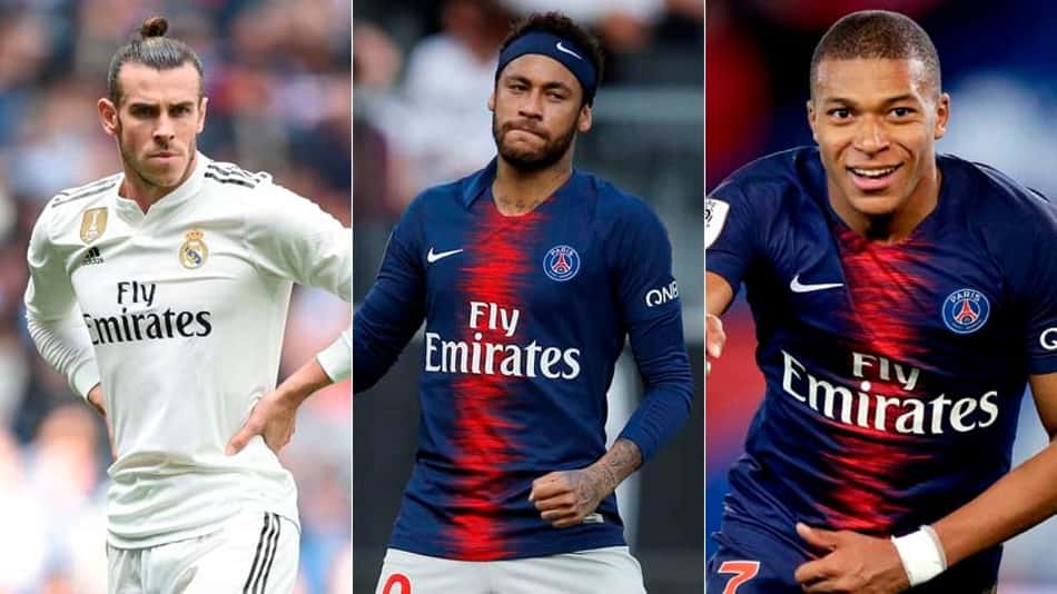 Bale, Neymar, Mbappé… veja o vaivém europeu desta segunda
