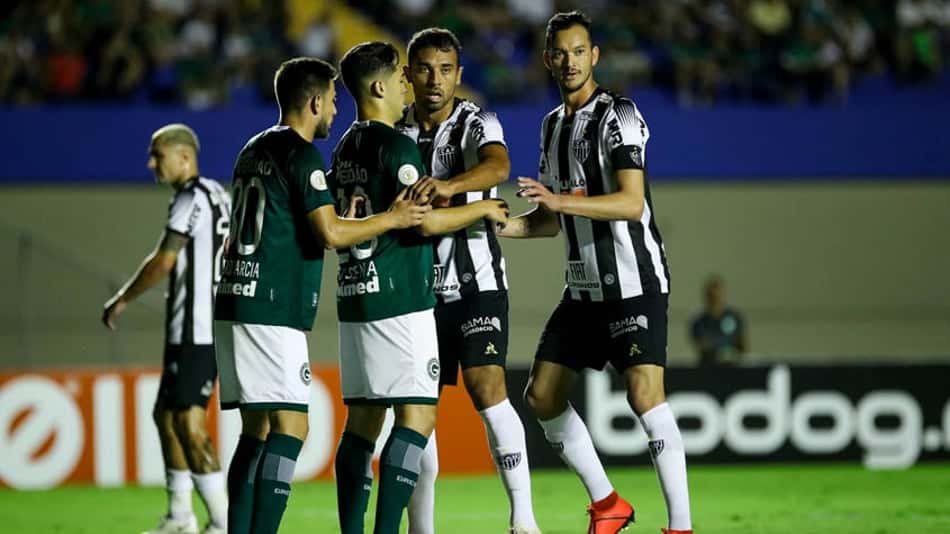 Atlético-MG empata com o Goiás e retoma posição no G4 do Brasileiro
