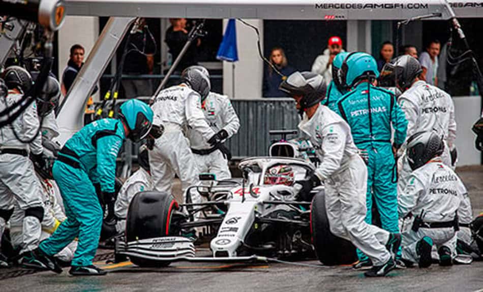 Pilotos da McLaren querem assistir o colapso da Mercedes no GP da Alemanha no 'Drive to Survive' da Netflix