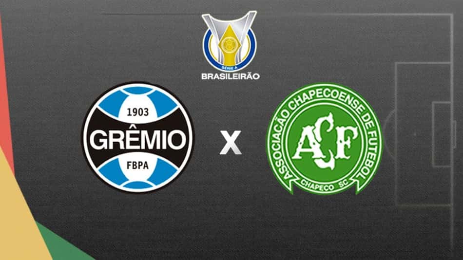 Grêmio e Chapecoense fecham a Rodada 13 da Série A em Porto Alegre