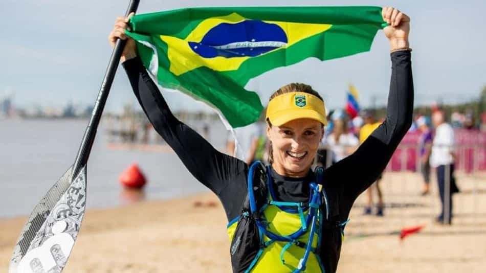 Lena Ribeiro - SUP race