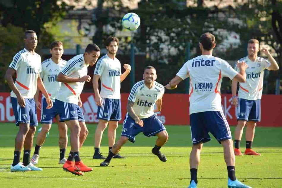 Treino do São Paulo