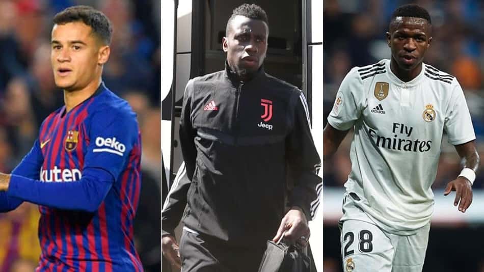 Coutinho, Matuidi, Vinicius Jr… veja o vaivém europeu desta quarta