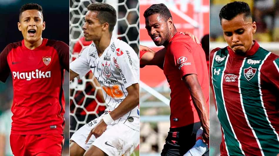 Arana (Sevilla) - Pedrinho (Corinthians) - Renan Lodi (Atlético de Madrid) - Alan (Fluminense)