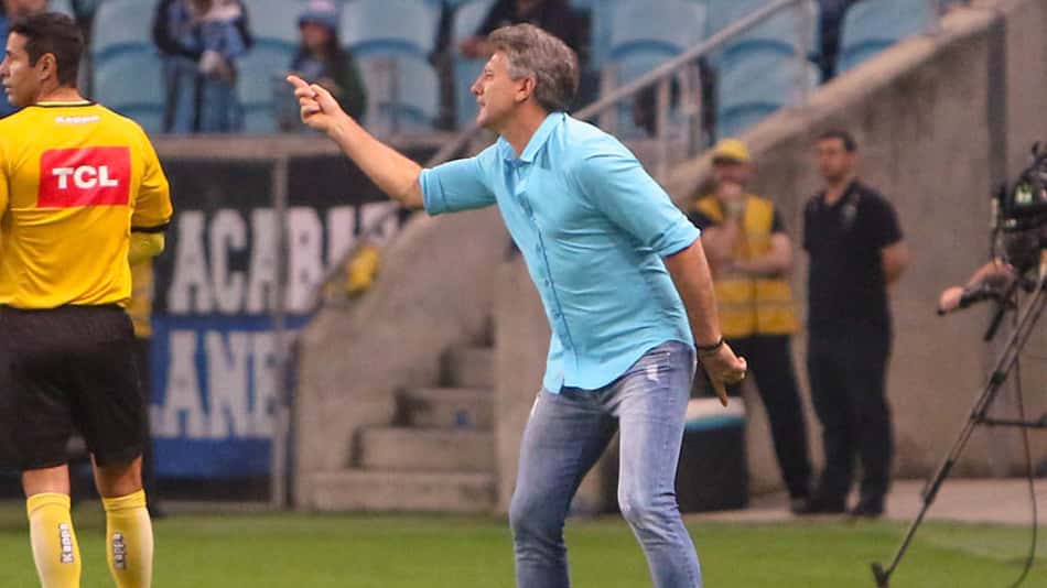 Renato Gaúcho considera empate justo contra o Palmeiras
