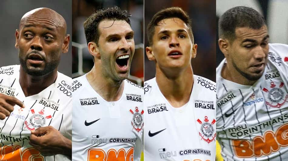 Montagem - Vagner Love, Boselli, Matheus Vital e Sornoza