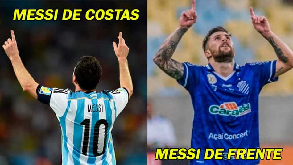 'Messi do CSA' ganha memes após gol decisivo contra o Fluminense