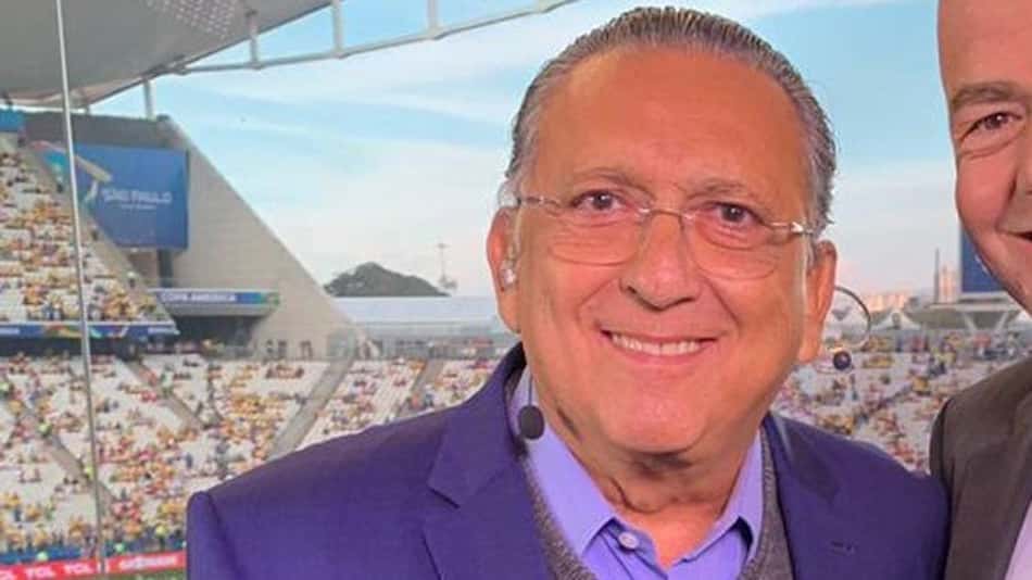 Galvão diverte a web em transmissão da F1: 'A cabeça dele está um pastel'