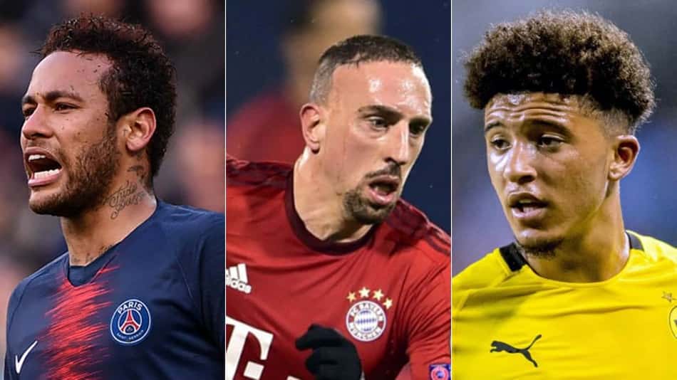 Neymar, Ribéry, Sancho… o vaivém europeu desta terça-feira