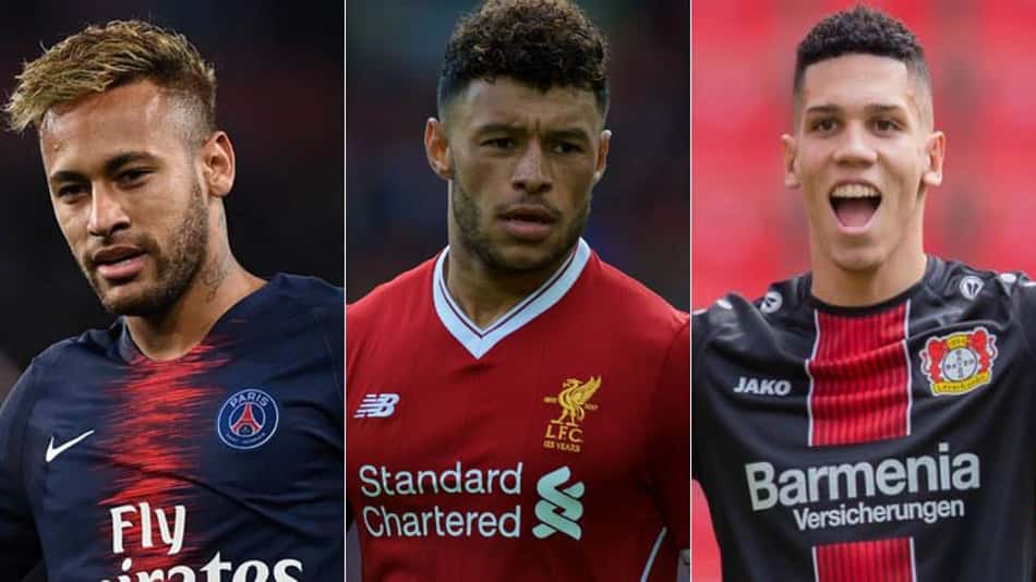 Neymar, Chamberlain, Paulinho… veja o vaivém europeu desta quinta