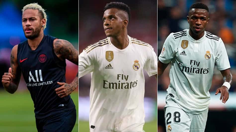 Neymar, Rodrygo, Vinicius Junior… o vaivém europeu desta segunda