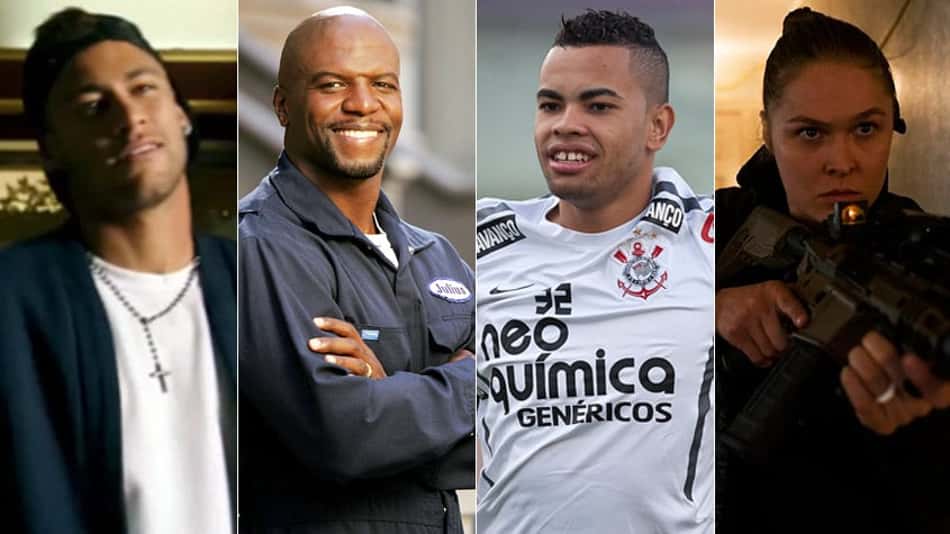 Neymar na lista! Lembre esportistas que participaram de filmes e séries