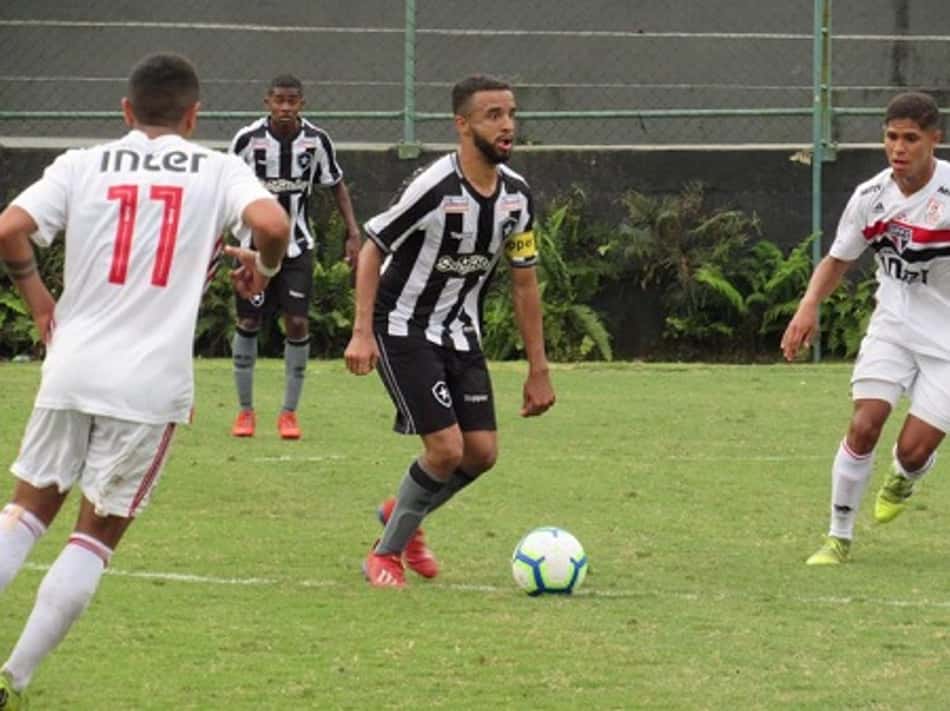 Sub-20: Botafogo leva goleada do São Paulo pelo Brasileirão