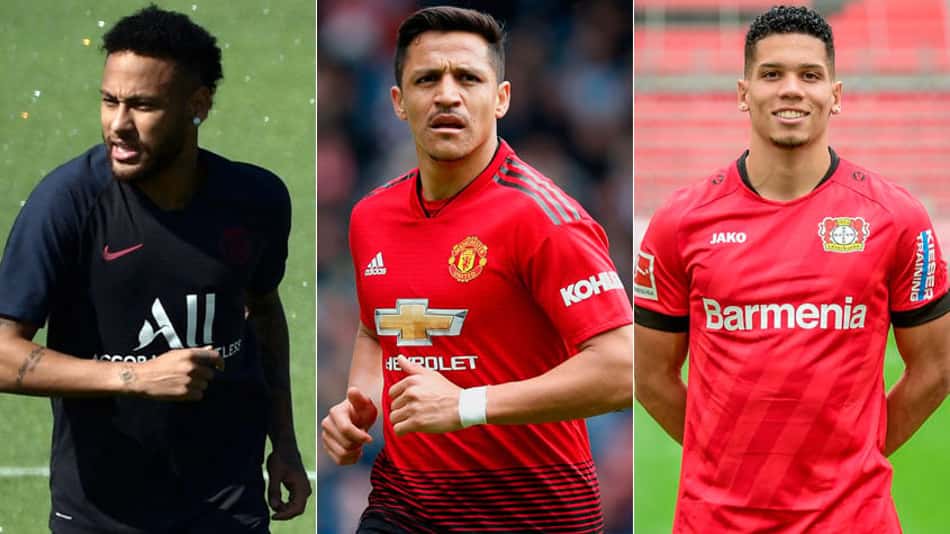 Neymar, Sánchez, Paulinho… o vaivém europeu desta quinta