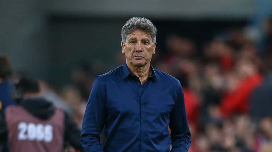 Renato Gaúcho vibra com atuação e se declara ao Grêmio