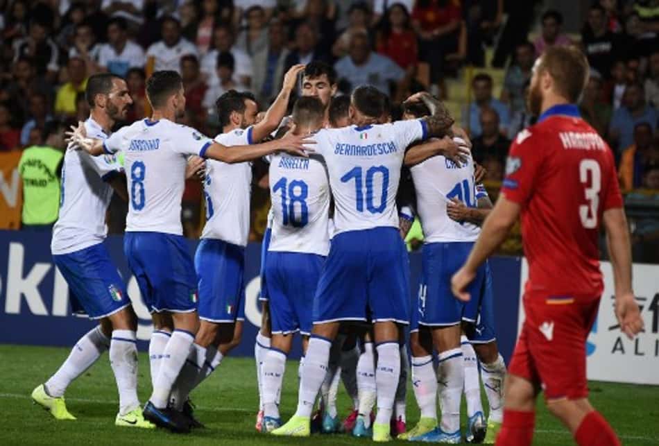 Itália vence Armênia e segue 100% nas Eliminatórias da Eurocopa