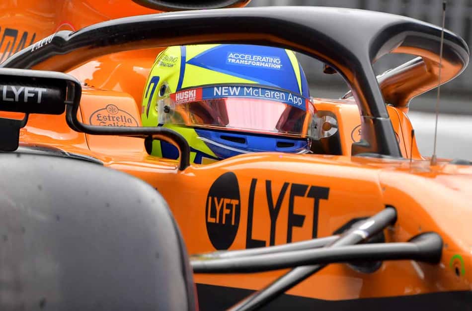 Norris: "Quero um capacete diferente a cada corrida"