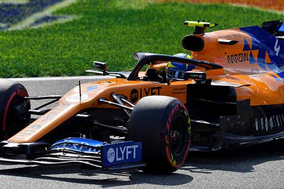 F1: com Norris ao volante, McLaren trabalhou no desempenho do MCL35 no penúltimo dia dos testes